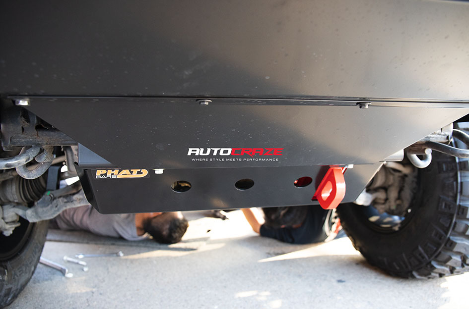 TOYOTA HILUX BLACK RHINO PRIMM MATTE BLACK W/ BRASS BOLTS