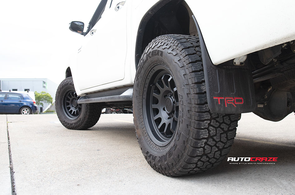 TOYOTA HILUX BLACK RHINO RAPID MATTE BLACK