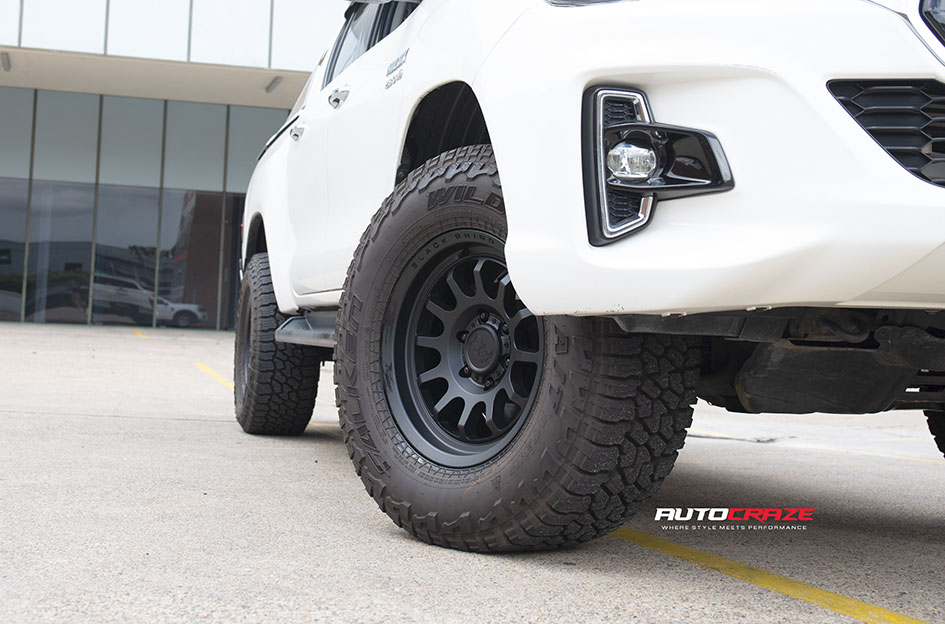 TOYOTA HILUX BLACK RHINO RAPID MATTE BLACK
