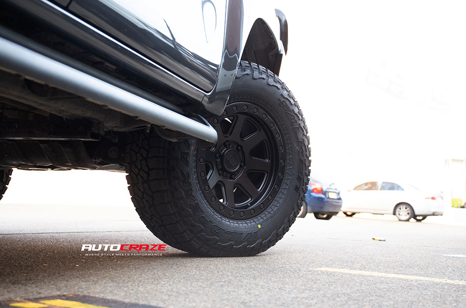 TOYOTA HILUX BLACK RHINO BAKER MATTE BLACK