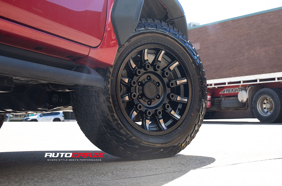 TOYOTA HILUX BLACK RHINO MISSION MACHINED DARK TINT