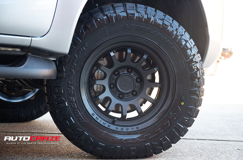 TOYOTA HILUX BLACK RHINO RAPID MATTE BLACK