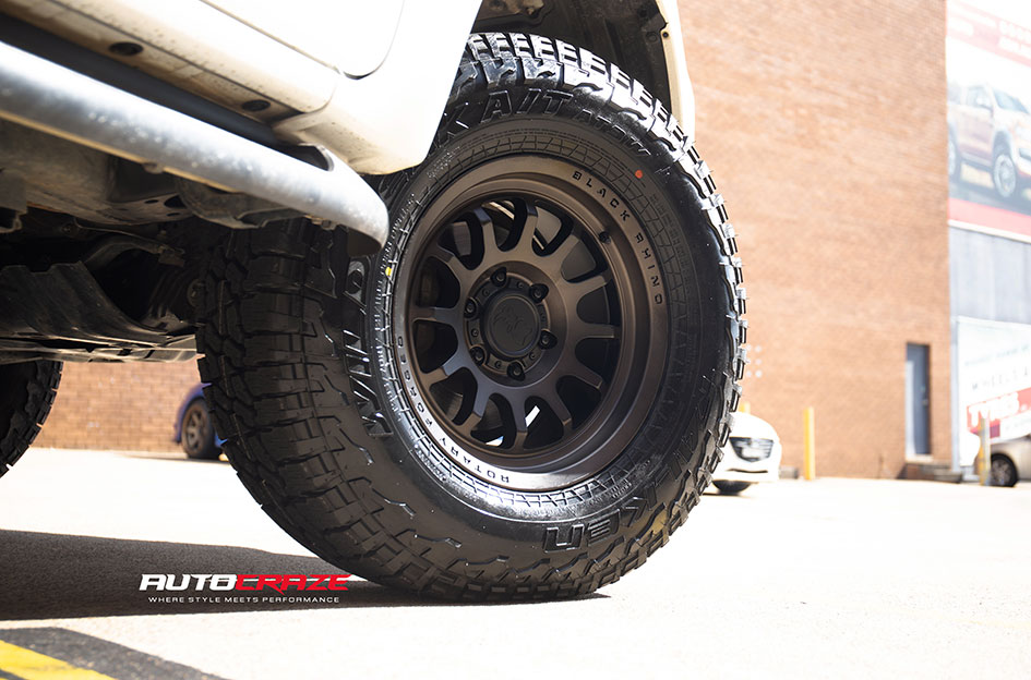 TOYOTA HILUX BLACK RHINO RAPID MATTE BLACK