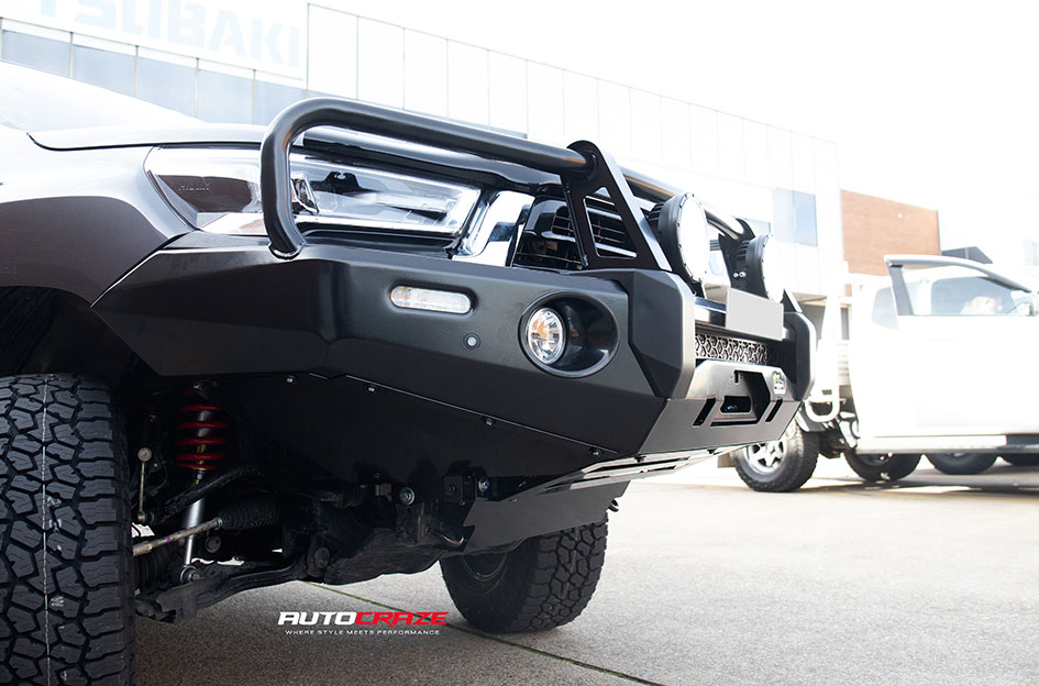 TOYOTA HILUX BLACK RHINO BAKER MATTE BLACK