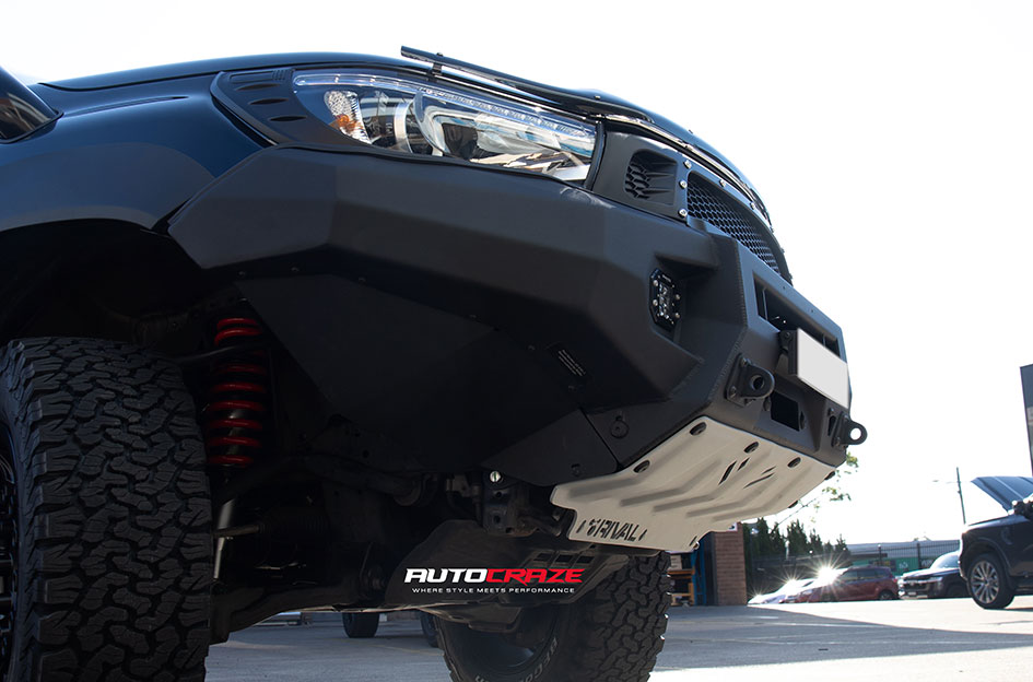 TOYOTA HILUX BLACK RHINO MISSION MATTE BLACK MACHINED TINTED SPOKES