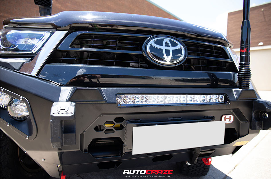 TOYOTA HILUX BLACK RHINO RAPID MATTE BRONZE 