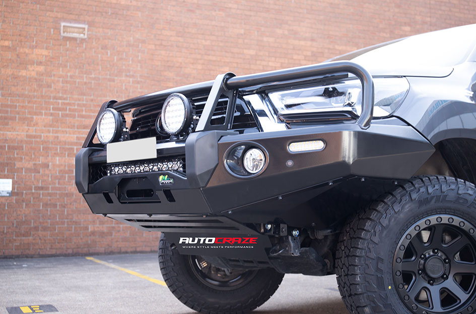 TOYOTA HILUX BLACK RHINO BAKER MATTE BLACK