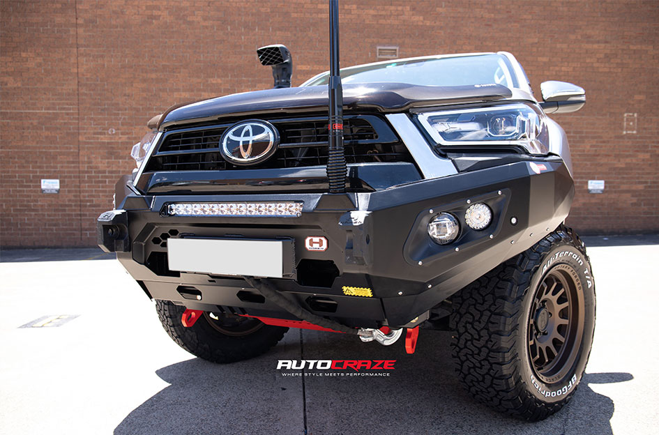 TOYOTA HILUX BLACK RHINO RAPID MATTE BRONZE 