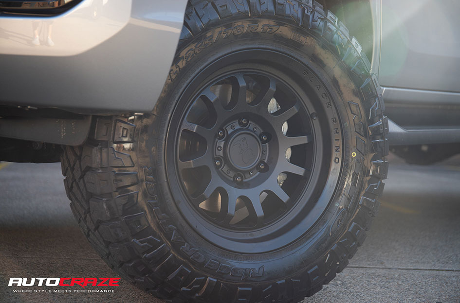 TOYOTA HILUX BLACK RHINO RAPID MATTE BLACK