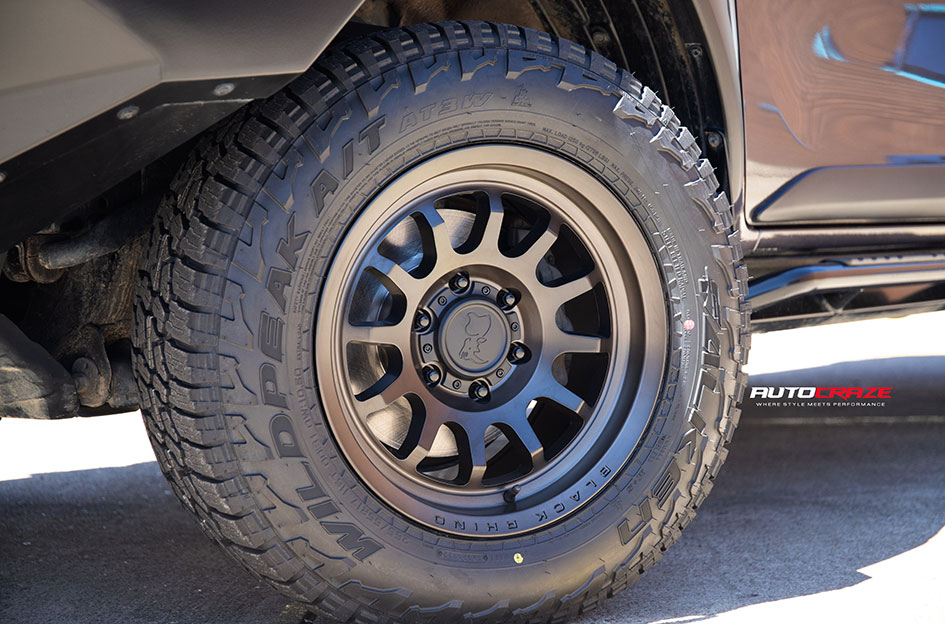 TOYOTA HILUX RUGGED X BLACK RHINO RAPID MATTE BLACK