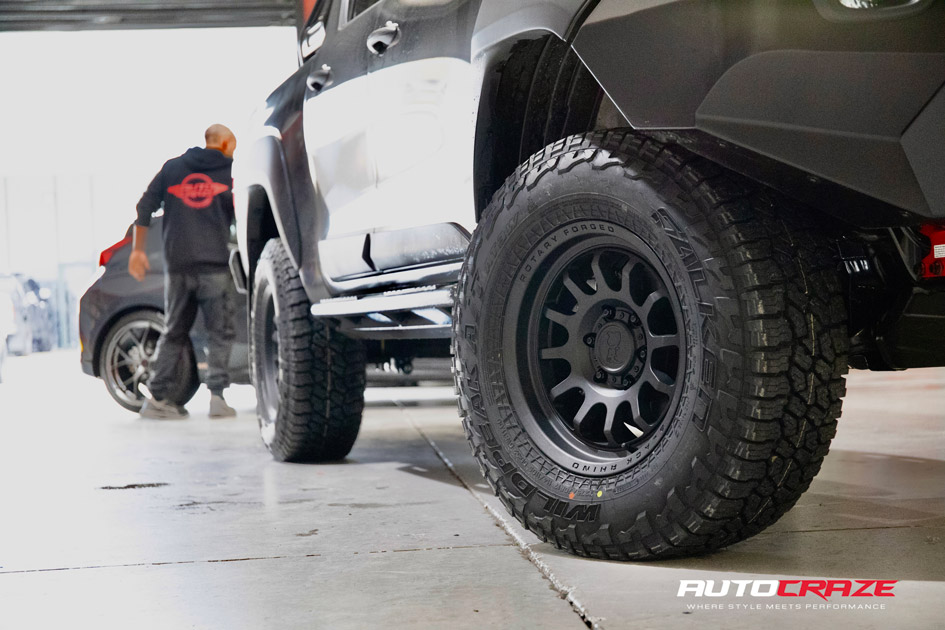 Toyota Hilux Black Rhino Rapid Matte Black