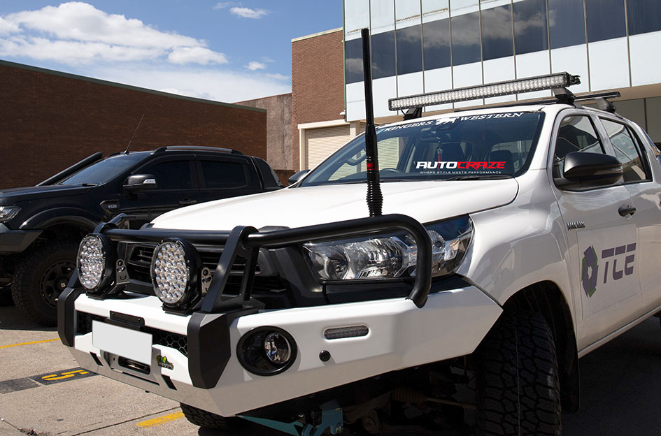 TOYOTA HILUX FUEL BLITZ GLOSS BLACK 