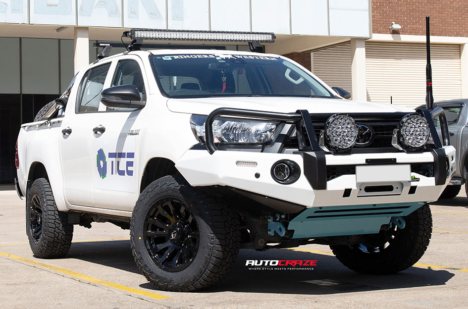 TOYOTA HILUX FUEL BLITZ GLOSS BLACK 