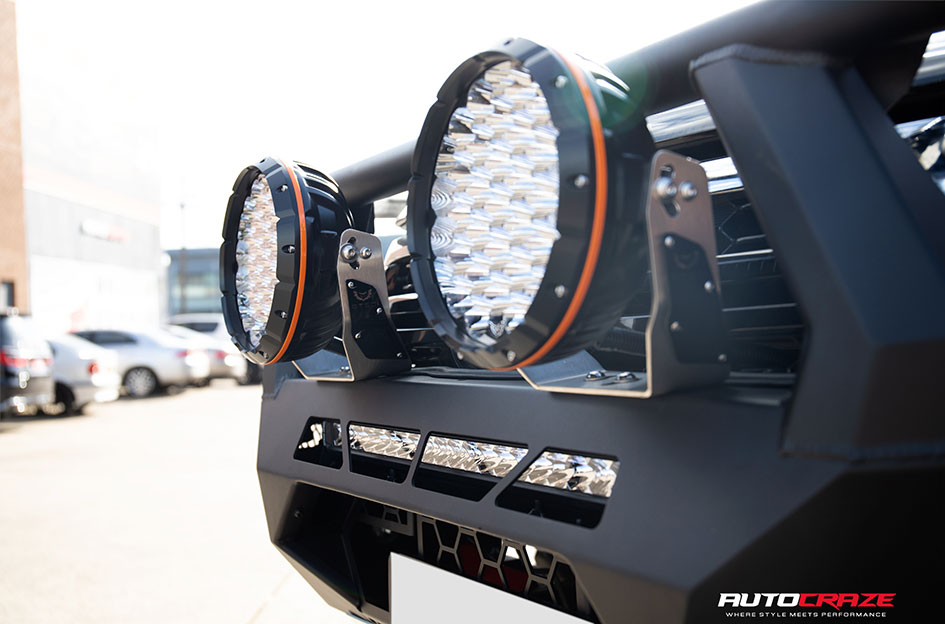 TOYOTA HILUX FUEL BLOCK SATIN BLACK
