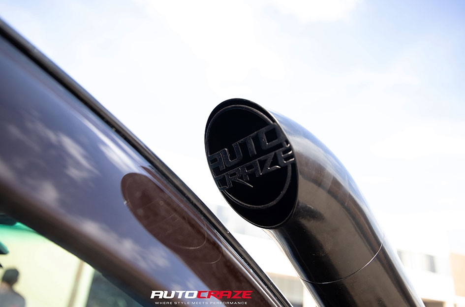 TOYOTA HILUX FUEL BLOCK SATIN BLACK