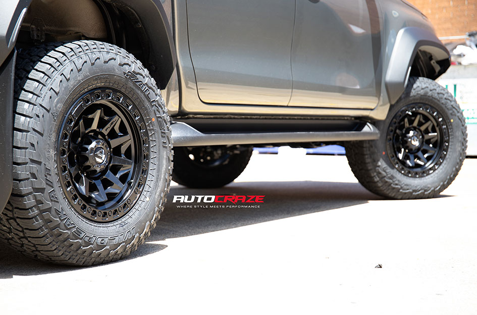 TOYOTA HILUX FUEL COVERT MATTE BLACK