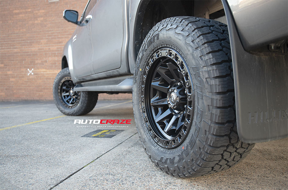 TOYOTA HILUX FUEL COVERT MATTE BLACK