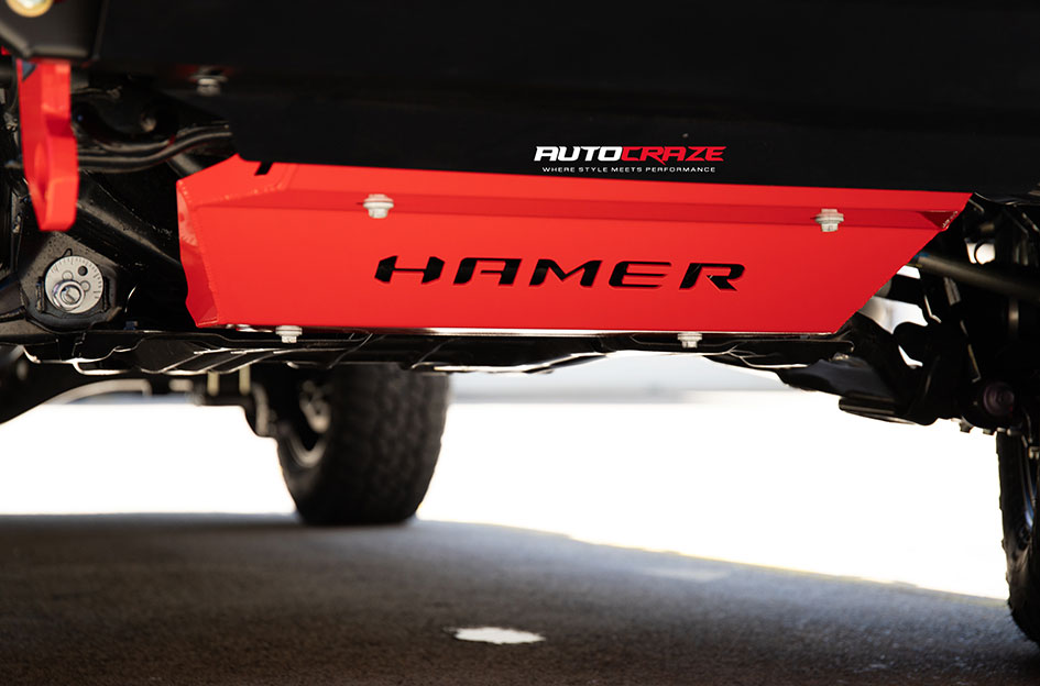 TOYOTA HILUX FUEL COVERT MATTE BLACK