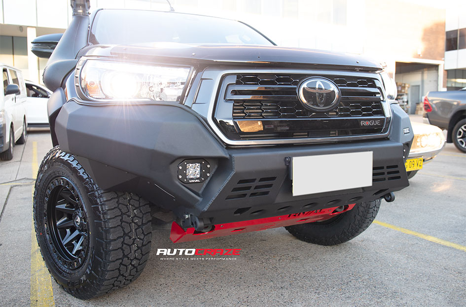 TOYOTA HILUX FUEL COVERT MATTE BLACK
