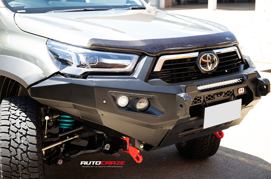 TOYOTA HILUX FUEL COVERT MATTE BLACK