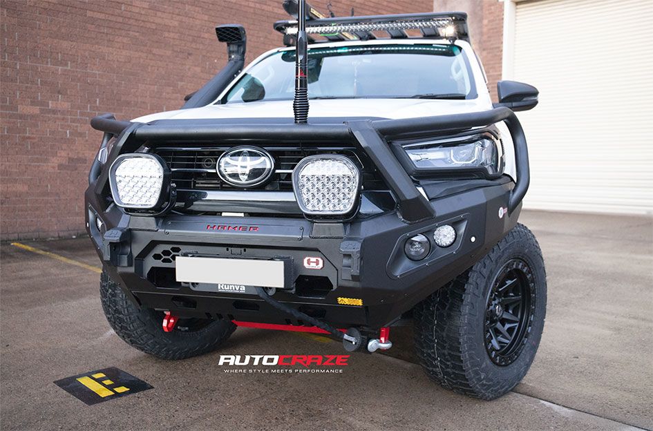 TOYOTA HILUX FUEL COVERT MATTE BLACK