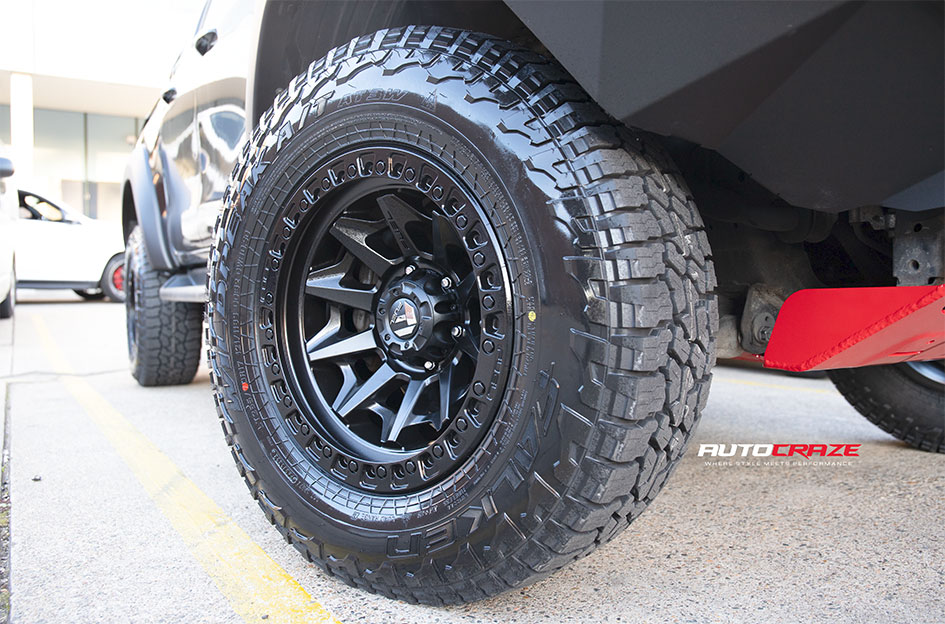 TOYOTA HILUX FUEL COVERT MATTE BLACK