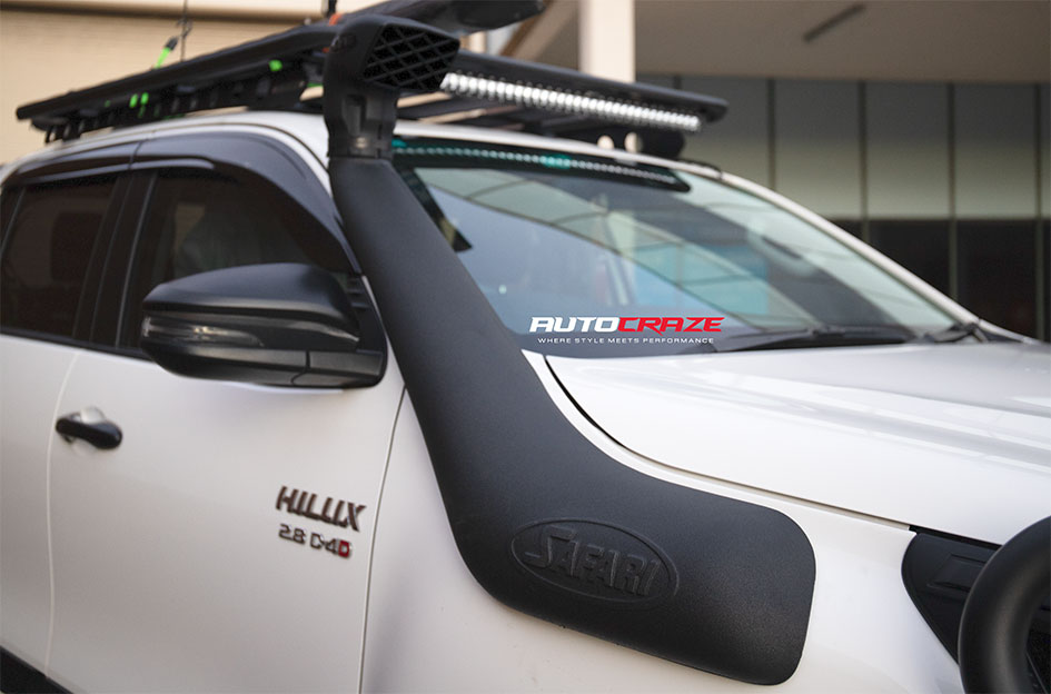 TOYOTA HILUX FUEL COVERT MATTE BLACK