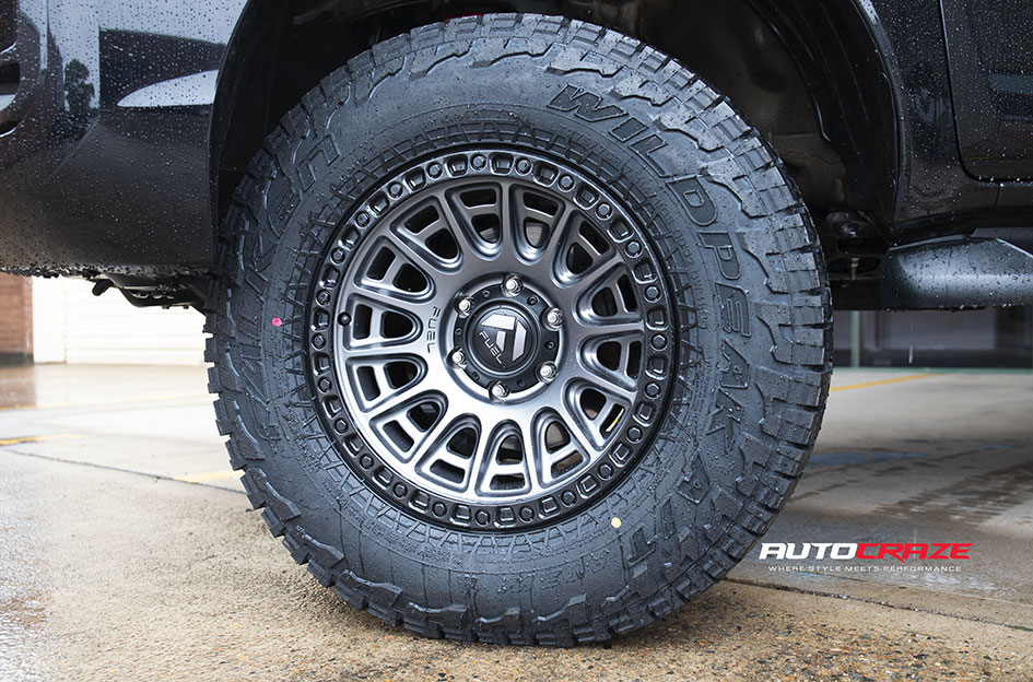 TOYOTA HILUX FUEL CYCLE MATTE GUNMETAL 