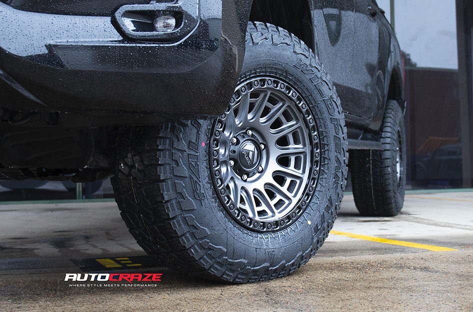 TOYOTA HILUX FUEL CYCLE MATTE GUNMETAL 
