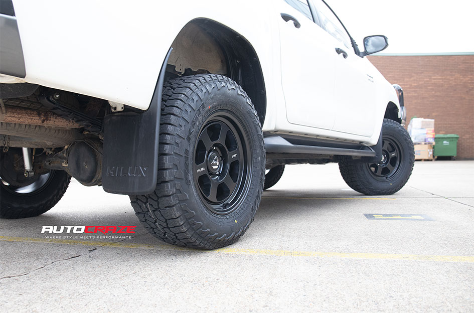 TOYOTA HILUX FUEL HYPE MATTE BLACK