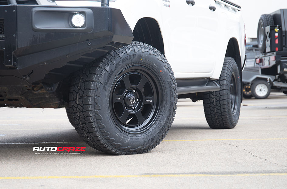 TOYOTA HILUX FUEL HYPE MATTE BLACK