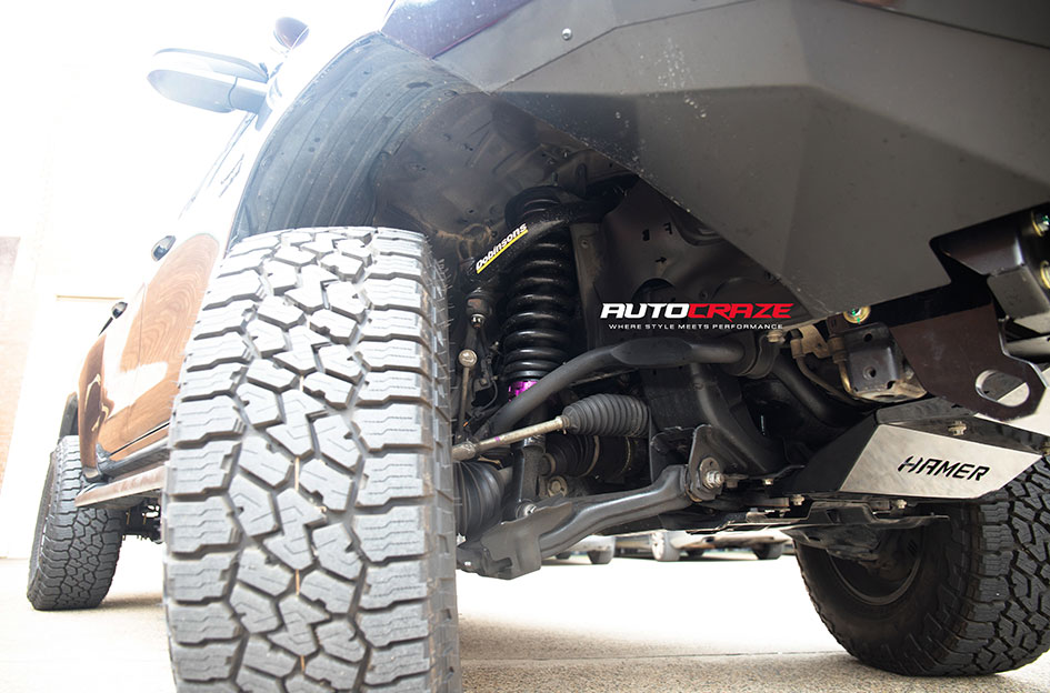 TOYOTA HILUX FUEL MILITIA MATTE BLACK