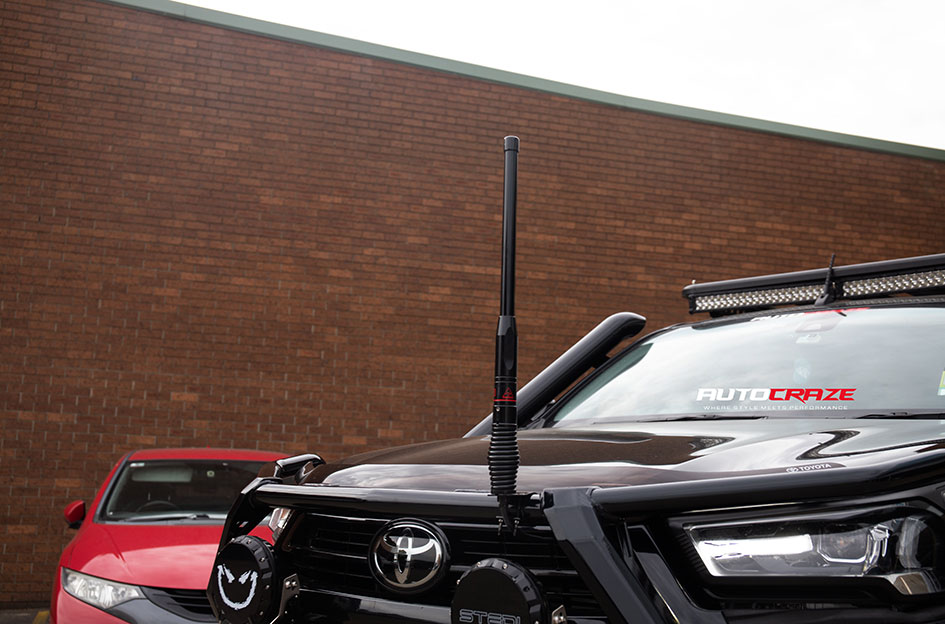 TOYOTA HILUX FUEL MILITIA MATTE BLACK