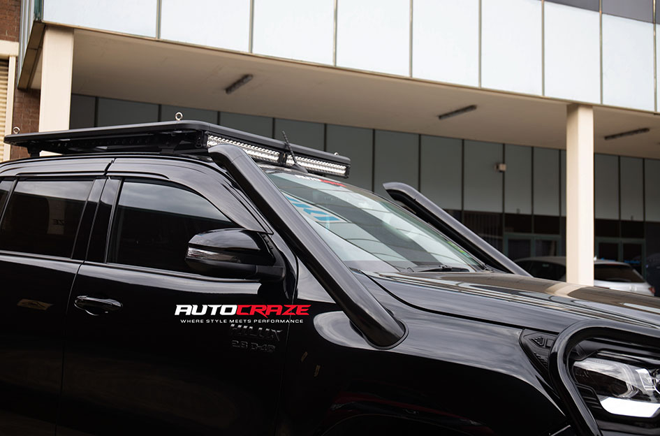 TOYOTA HILUX FUEL MILITIA MATTE BLACK