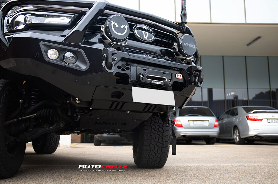 TOYOTA HILUX FUEL MILITIA MATTE BLACK