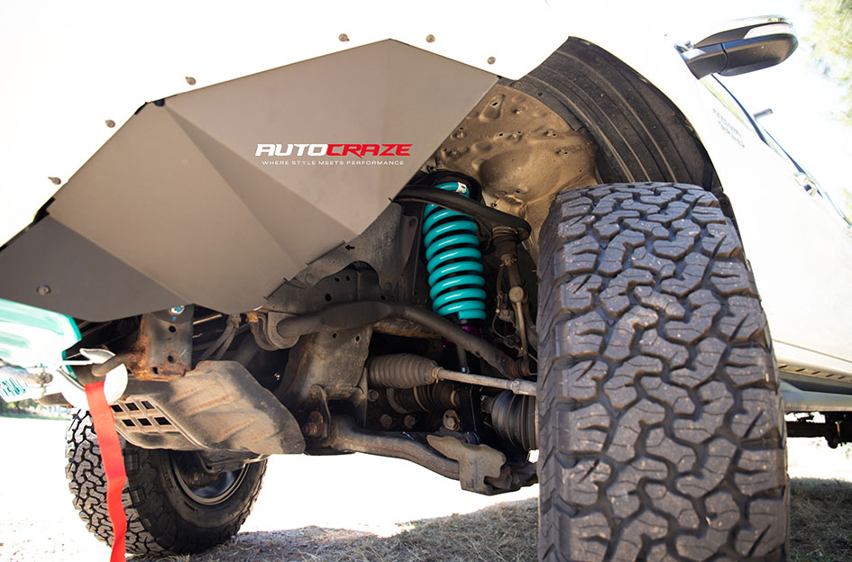 TOYOTA HILUX FUEL SLEDGE MATTE BLACK