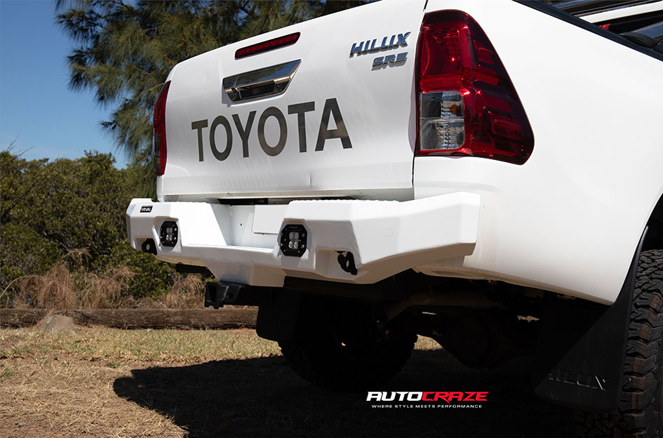 TOYOTA HILUX FUEL SLEDGE MATTE BLACK