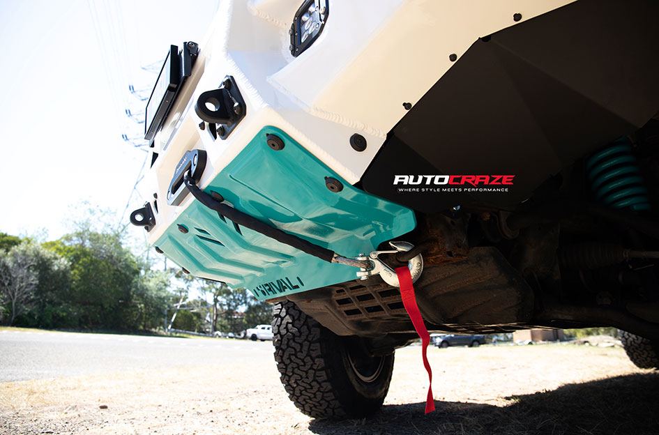 TOYOTA HILUX FUEL SLEDGE MATTE BLACK