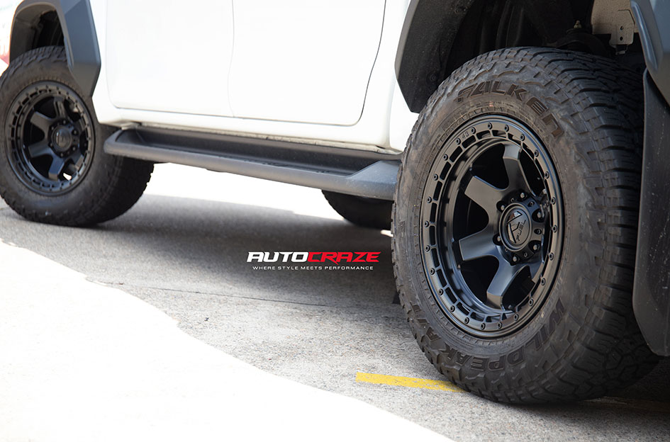 TOYOTA HILUX FUEL BLOCK MATTE BLACK