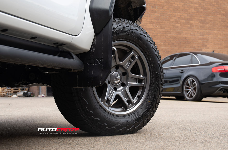 TOYOTA HILUX FUEL SLAYER MATTE GUNMETAL 