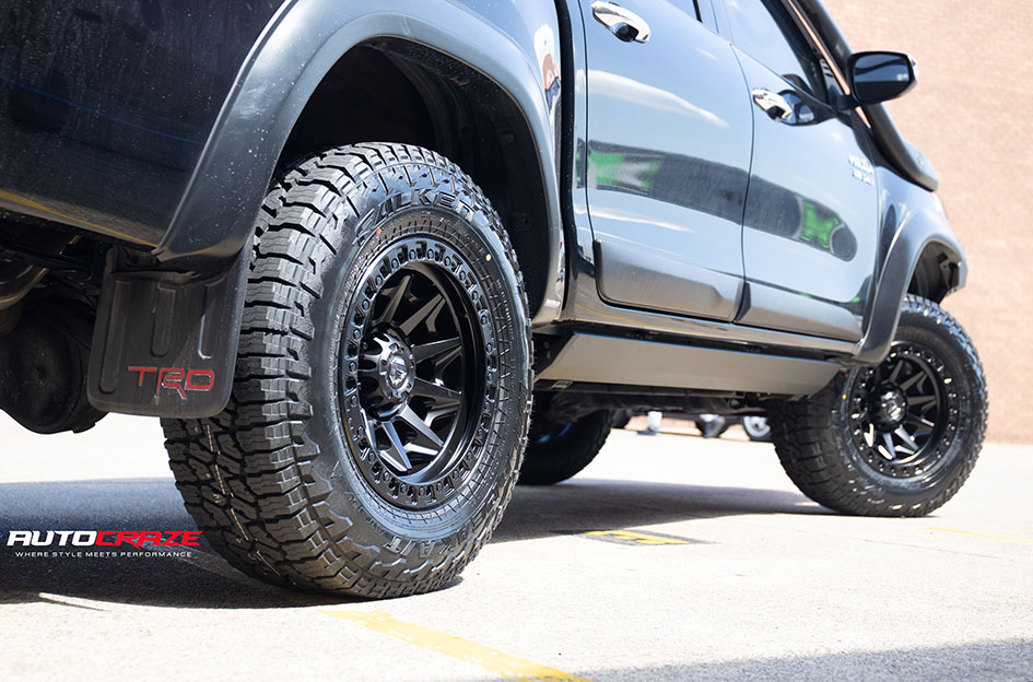 TOYOTA HILUX FUEL COVERT MATTE BLACK