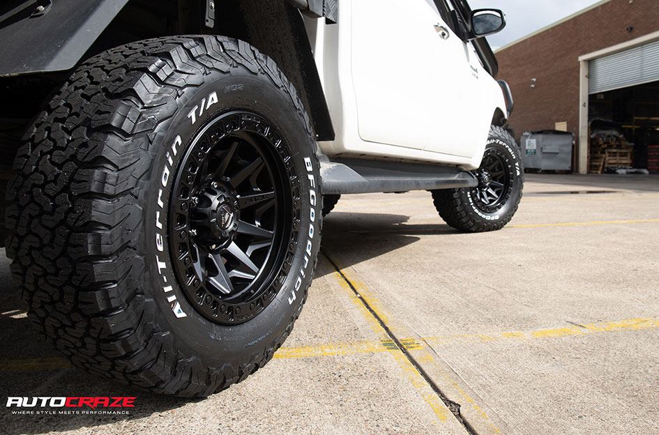 TOYOTA HILUX FUEL COVERT MATTE BLACK