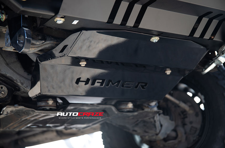 TOYOTA HILUX FUEL MILITIA MATTE BLACK