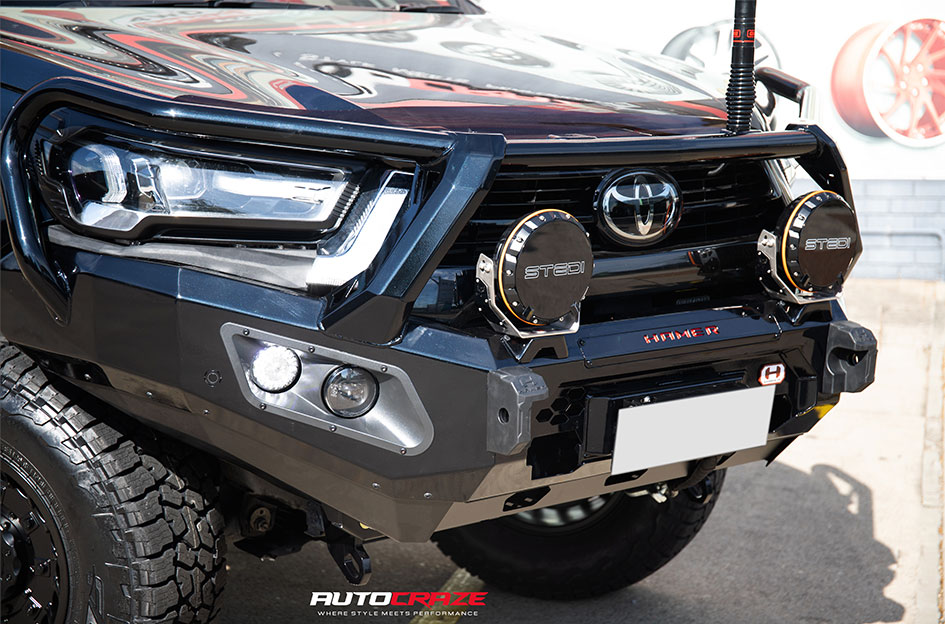 TOYOTA HILUX FUEL MILITIA MATTE BLACK