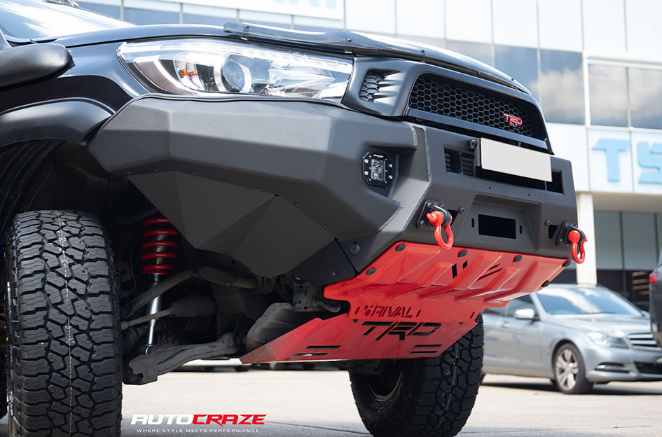 TOYOTA HILUX FUEL COVERT MATTE BLACK