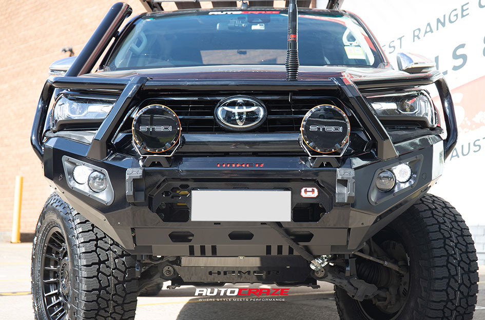 TOYOTA HILUX FUEL MILITIA MATTE BLACK