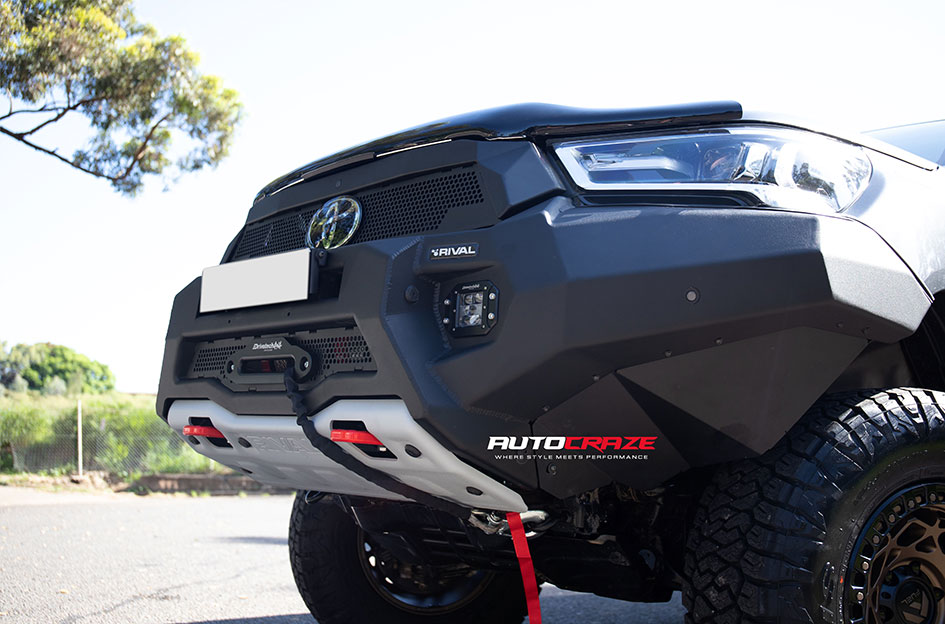 TOYOTA HILUX FUEL UNIT MATTE BRONZE BLACK RING