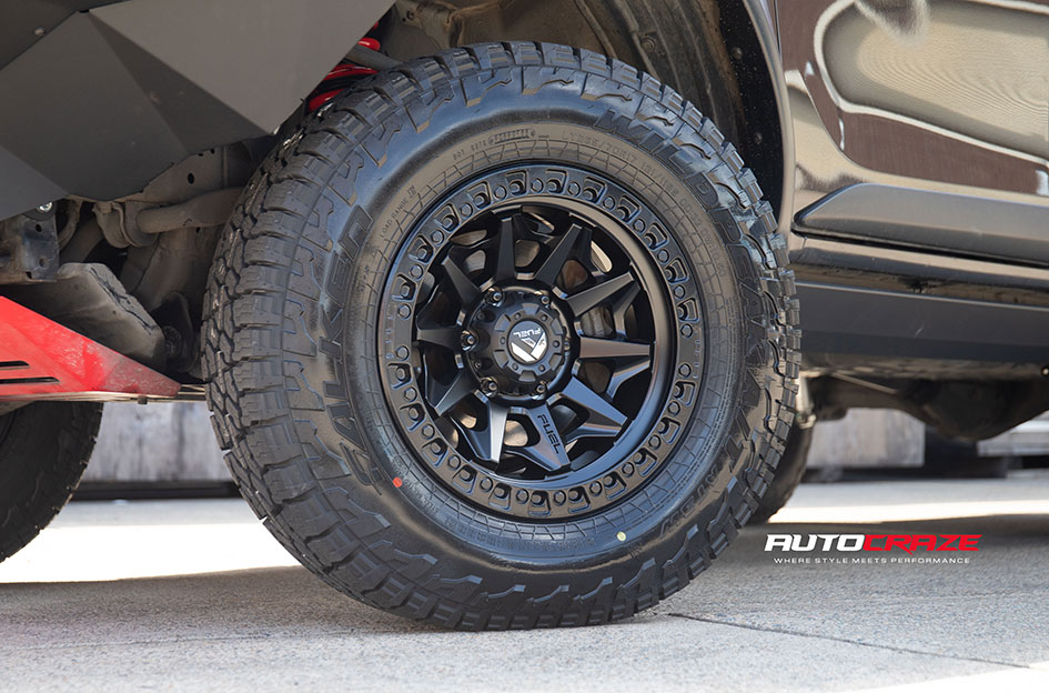 TOYOTA HILUX FUEL COVERT MATTE BLACK