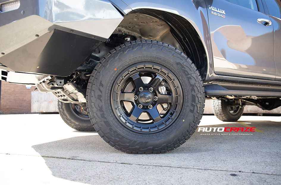 TOYOTA HILUX FUEL BLOCK MATTE BLACK