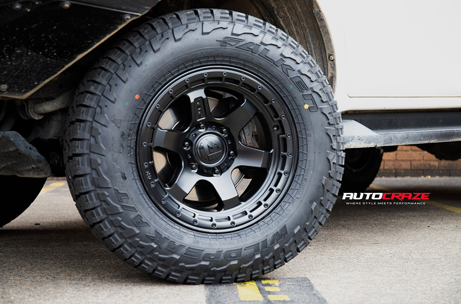 TOYOTA HILUX FUEL BLOCK SATIN BLACK 